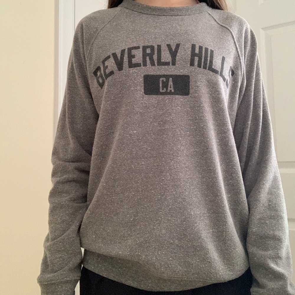 Beverly Hills Grey Sweatshirt